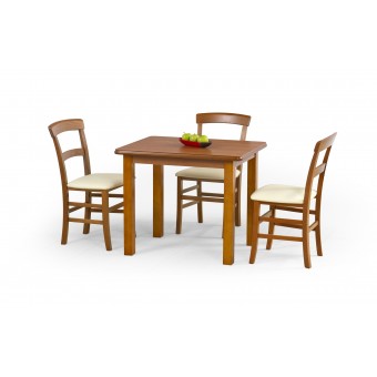90-es étkező asztal  Fa vázas és bútorlap asztalok