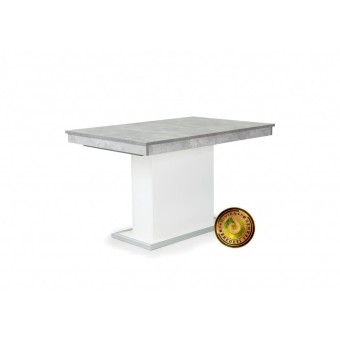 Flóra 160-as asztal, beton  Fa vázas és bútorlap asztalok