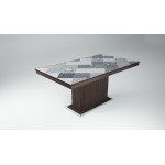 Flóra Plusz asztal  Fa vázas és bútorlap asztalok Design étkező asztal